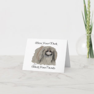 Pekingese-Hund Notizen
