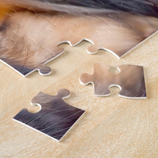 Pekingese Hund. Puzzle (Seite)