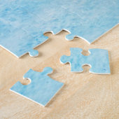 Pekingese Hund Weihnachtslieferung LKW Schnee Puzzle (Seite)