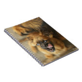 Pekingese Hunde Notizblock (Rechte Seite)