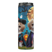 Pekingese Hunde Pumpkin Halloween Funny Thermosbecher (Rückseite)