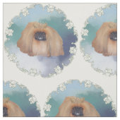 Pekingese Ice Princess Stoff (Muster)