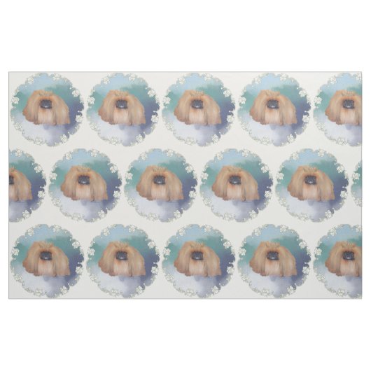 Pekingese Ice Princess Stoff (Fat Quarter (45,7 x 55,9 cm))