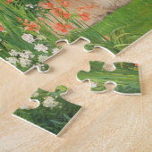 Pekingese im Garten Puzzle (Seite)