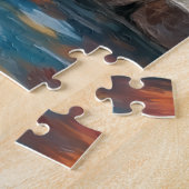 Pekingese Imperial Pfingstrosengarten Kunst Puzzle (Seite)