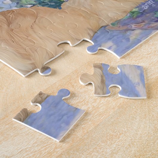 Pekingese in Lavender Puzzle (Seite)