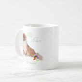 Pekingese ist nicht verwirrt kaffeetasse (Vorderseite Links)