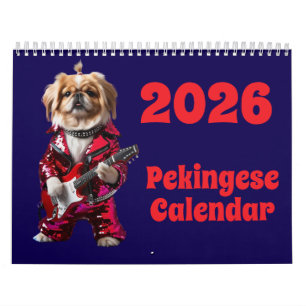 Pekingese-Kalender Kalender