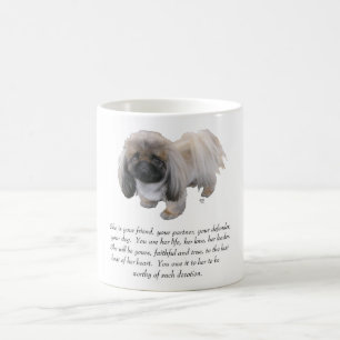 Pekingese Keepake — FEMALE Kaffeetasse