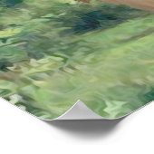 Pekingese King Poster (Ecke)