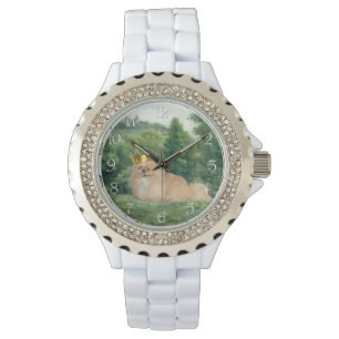 Pekingese König Armbanduhr
