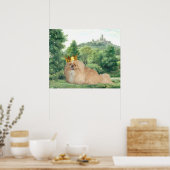 Pekingese König Poster (Küche)