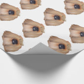 Pekingese Königin Geschenkpapier (Ecke)