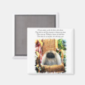 Pekingese Kunstgeschenke Magnet (Vorderseite/Rückseite)