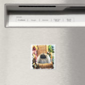 Pekingese Kunstgeschenke Magnet (In Situ (Geschirrspüler))