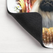 Pekingese Kunstgeschenke Mousepad (Ecke)