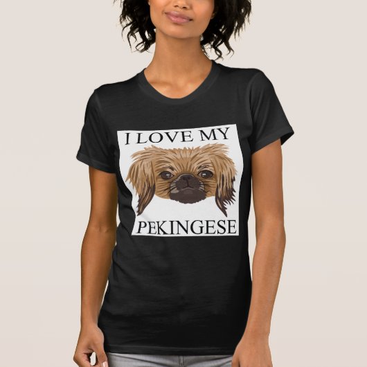 PEKINGESE Liebe! T-Shirt (Vorderseite)