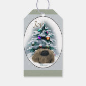 Pekingese Liebhaber Weihnachten Geschenkanhänger (Rückseite)