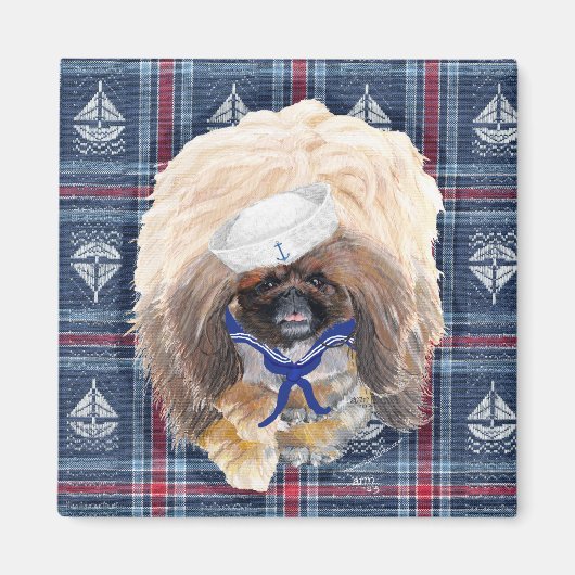 Pekingese Magnet (Vorne)