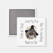 Pekingese Magnet (Vorderseite/Rückseite)