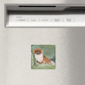 Pekingese Magnet (In Situ (Geschirrspüler))