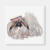 Pekingese Magnet (Vorne)