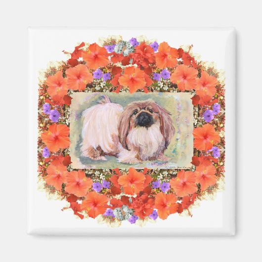 Pekingese Magnet (Vorne)