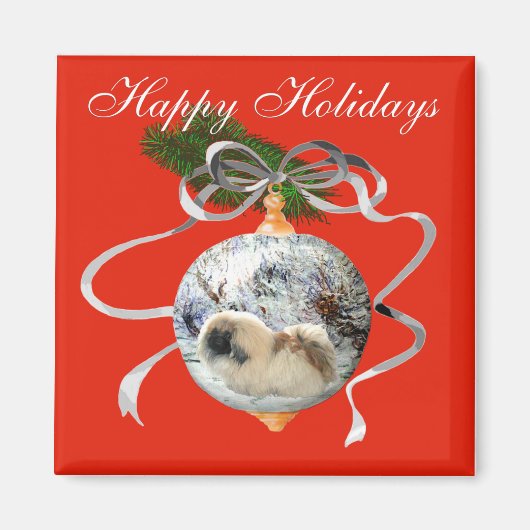 Pekingese Magnet (Vorne)