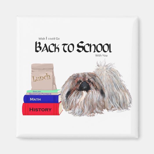 Pekingese Magnet (Vorne)