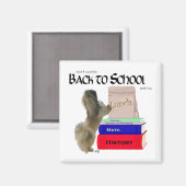 Pekingese Magnet (Vorderseite/Rückseite)