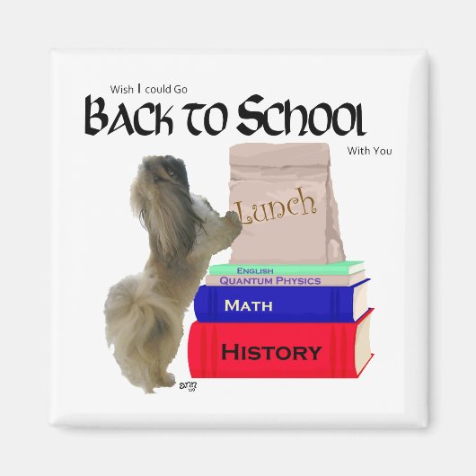 Pekingese Magnet (Vorne)