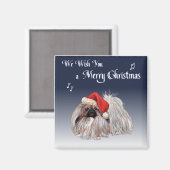 Pekingese Magnet (Vorderseite/Rückseite)