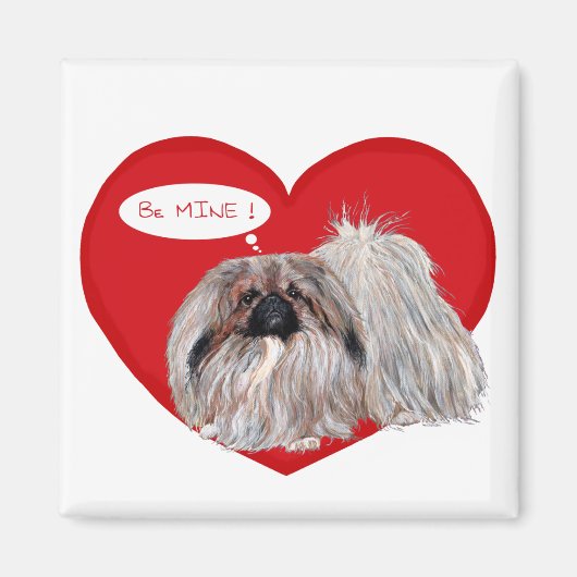Pekingese Magnet (Vorne)