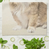 Pekingese Malerei - Niedliche Original Hunde Kunst Geschirrtuch (Gefaltet)