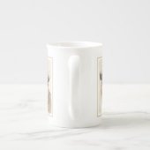 Pekingese Malerei - Niedliche Original Hunde Kunst Porzellantasse (Rückseite)