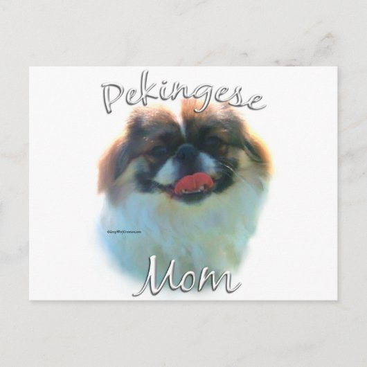 Pekingese Mama 2 Postkarte (Vorderseite)