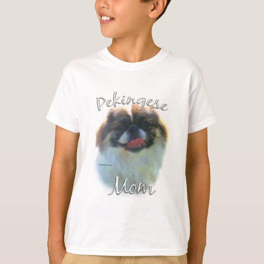 Pekingese Mama 2 T-Shirt (Vorderseite)