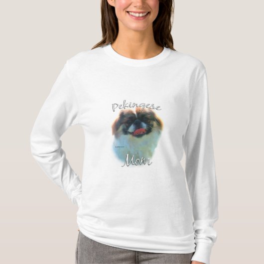 Pekingese Mama 2 T-Shirt (Vorderseite)