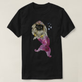Pekingese Mermaid T-Shirt (Design vorne)