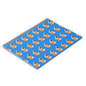 Pekingese Muster Notizblock (Linke Seite)