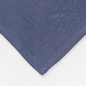 Pekingese Orange Blossom Fleecedecke (Ecke)