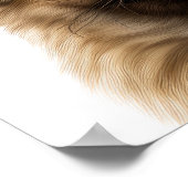 Pekingese Personalisiert Print Poster (Ecke)