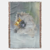 Pekingese Prince Decke (Vorderseite Vertikal)