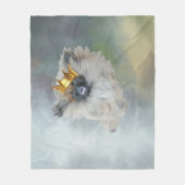Pekingese Prince Fleecedecke (Vorderseite)