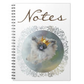 Pekingese Prince Notizblock (Vorderseite)