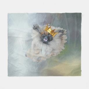 Pekingese Prinz Fleecedecke