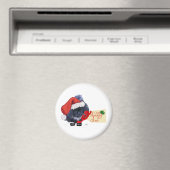 Pekingese Puppy Christmas Magnet (In Situ (Geschirrspüler))
