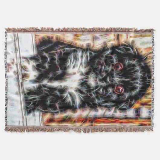 Pekingese Puppy Decke (Vorderseite)