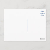 Pekingese Puppy Dop leere Postkarte (Rückseite)