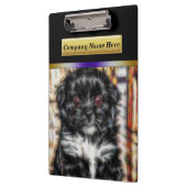 Pekingese Puppy Klemmbrett (Links)